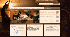 Desktop Screenshot of freedomdayspa.net